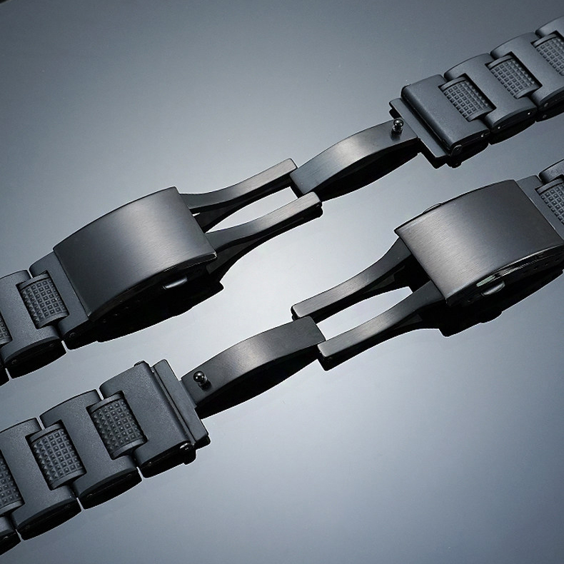 Lightweight Plastic Steel Watch Band for Casio GBD-H1000 3475