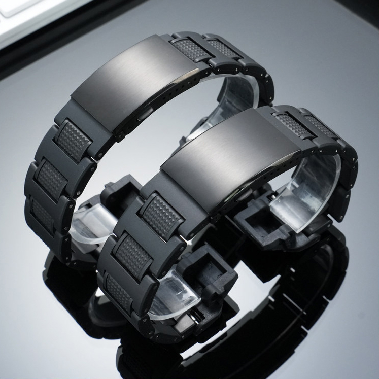 Lightweight Plastic Steel Watch Band for Casio GBD-H1000 3475