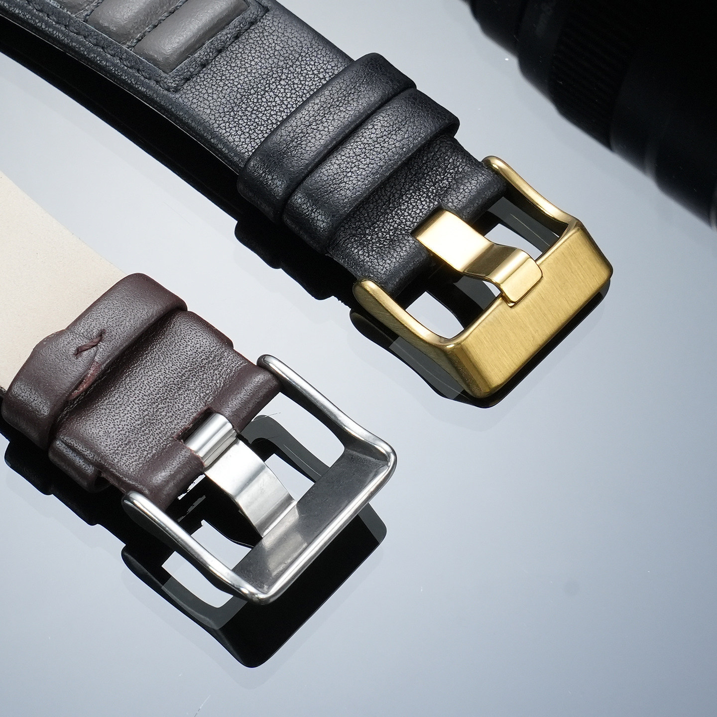 30mm Genuine Leather Watch Band for Diesel DZ7313 DZ7395