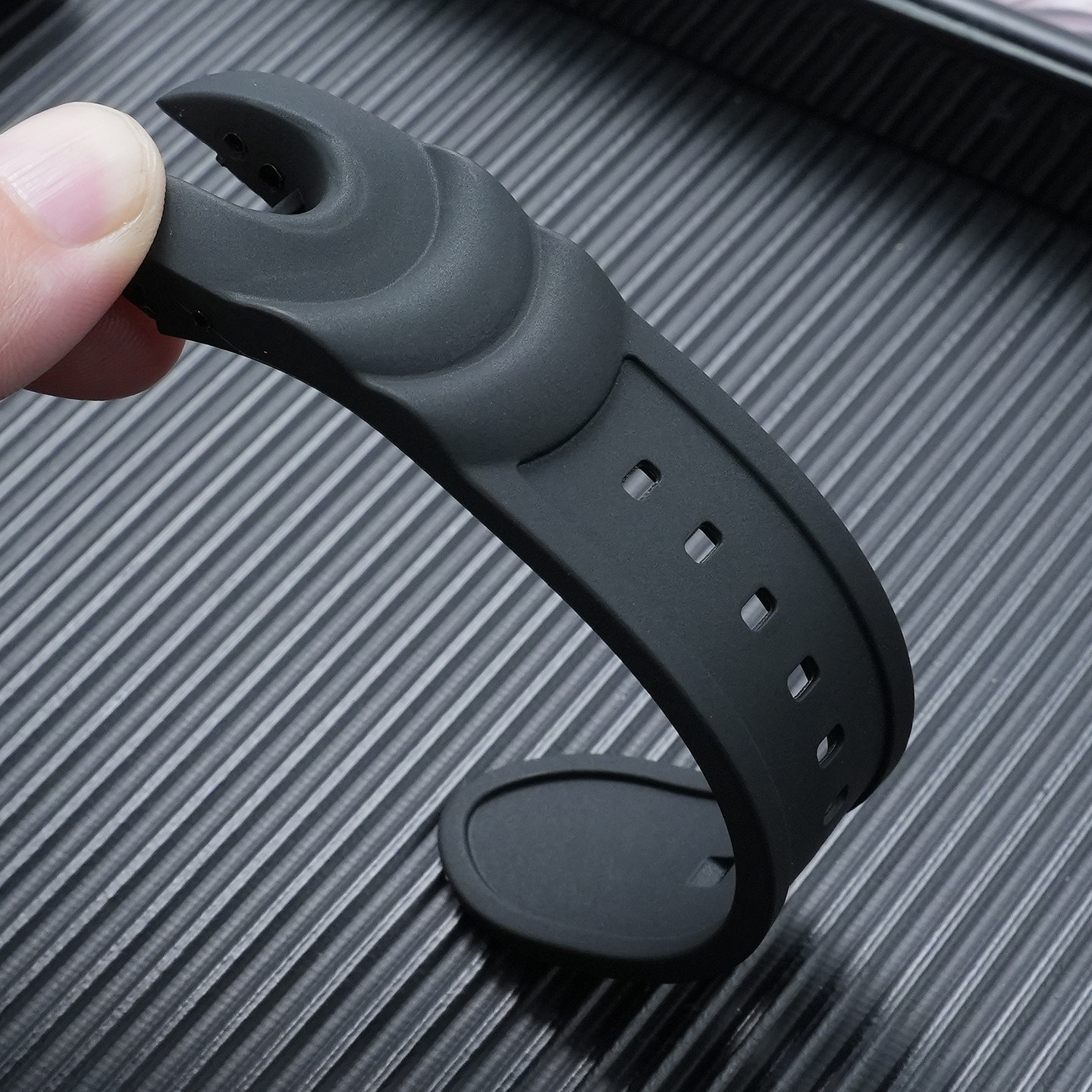 Silicone Rubber Watch Band for Invicta Anatomic Subaqua
