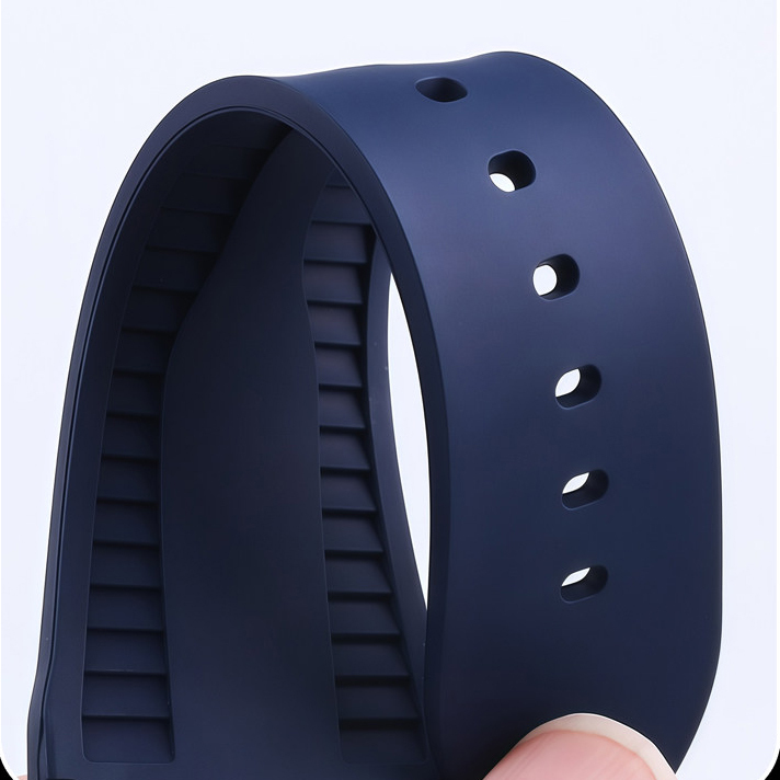 30mm Waterproof FKM Rubber Watch Band for Bulgari Octo 103467 103297 102485