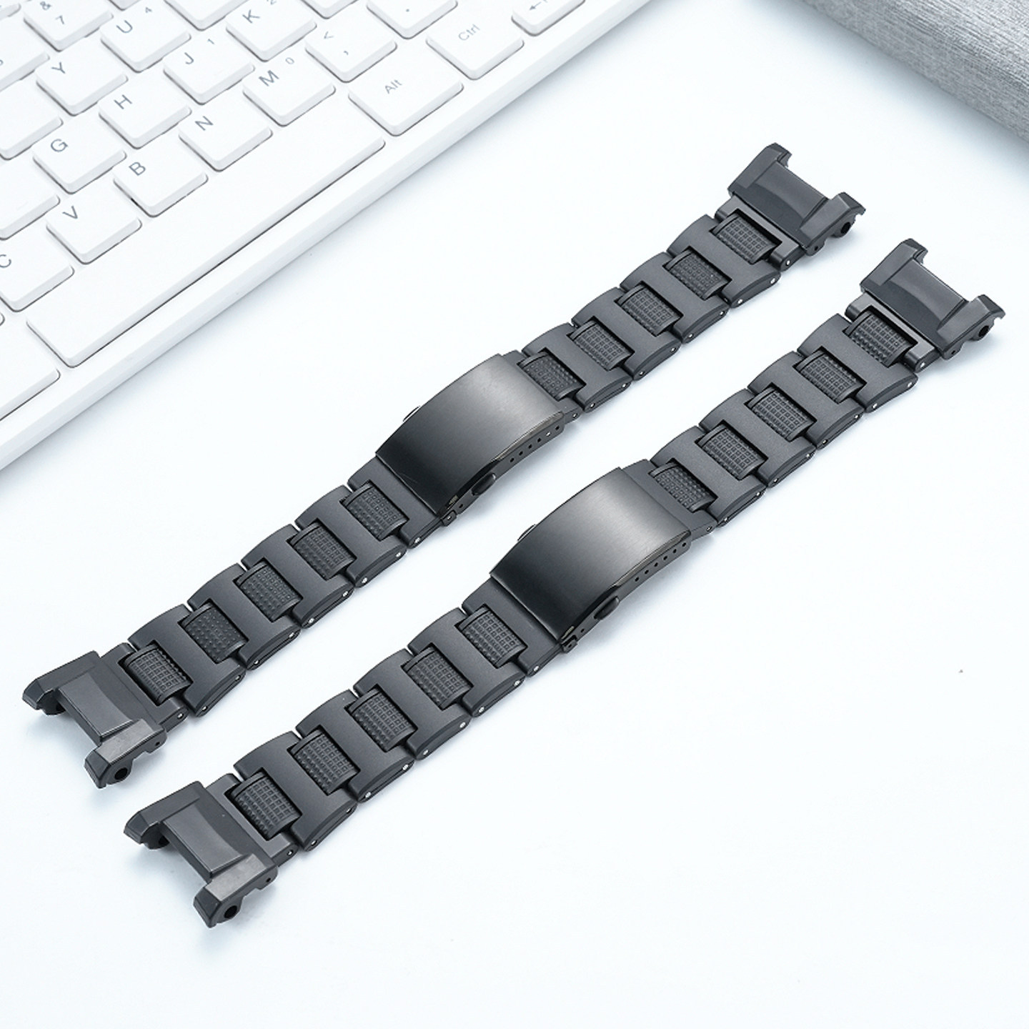 Lightweight Composite Steel Watch Band for Casio GWG-B1000 Mudmaster 3rd Gen