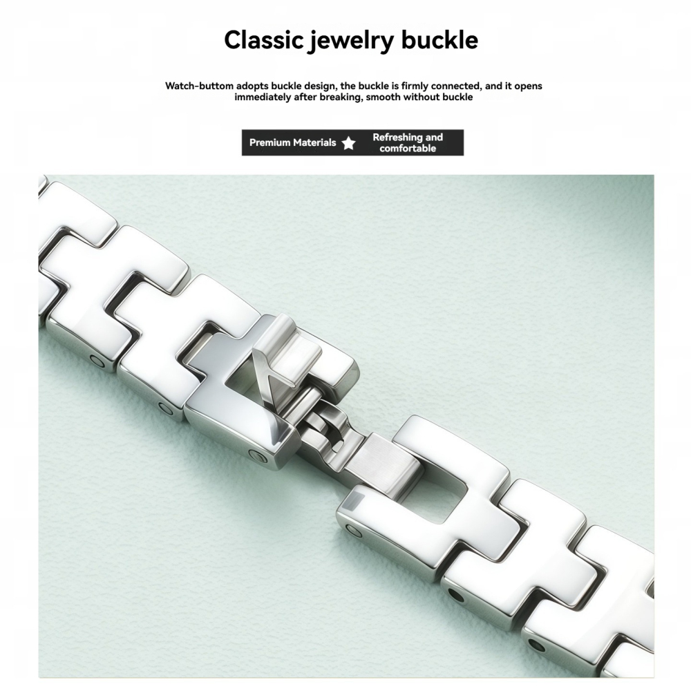 Solid Stainless Steel Watch Band for Tissot T113109A