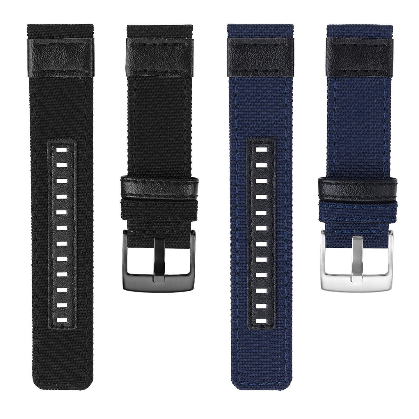 Breathable Woven Nylon Watch Band for Garmin Forerunner 255/265 & COROS Series