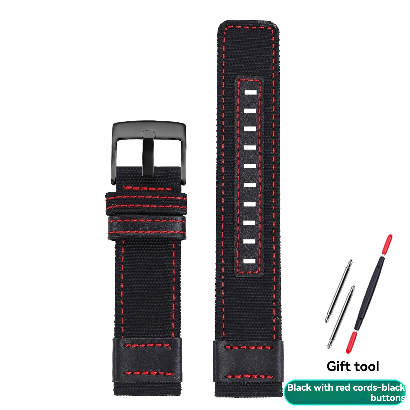Breathable Woven Nylon Watch Band for Garmin Forerunner 255/265 & COROS Series
