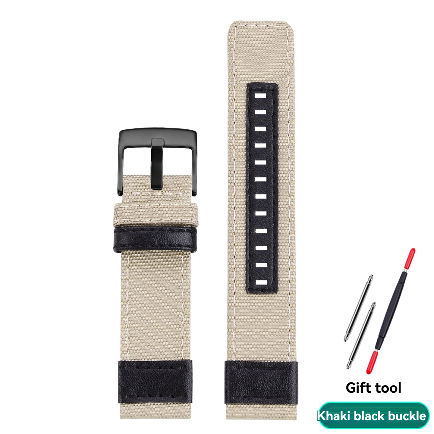 Breathable Woven Nylon Watch Band for Garmin Forerunner 255/265 & COROS Series