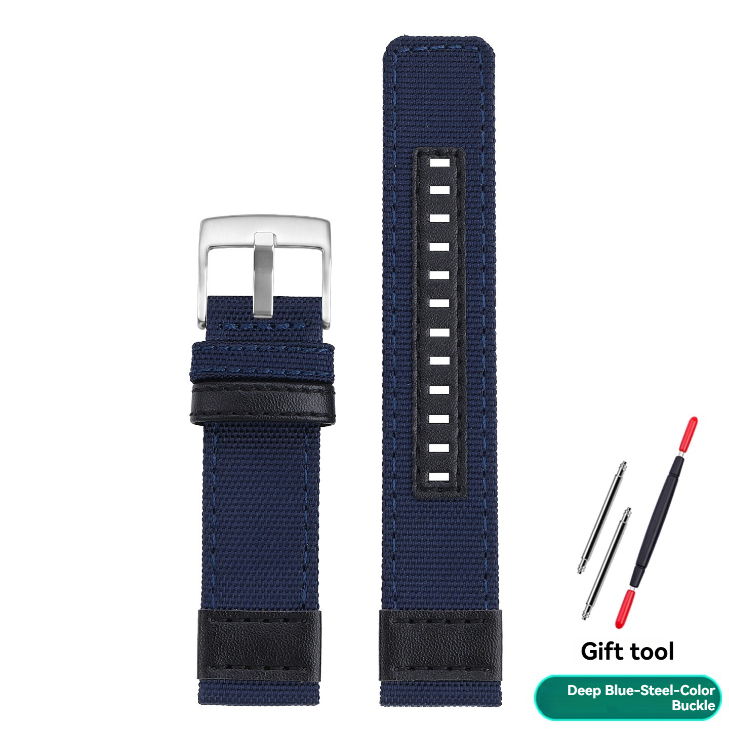Breathable Woven Nylon Watch Band for Garmin Forerunner 255/265 & COROS Series