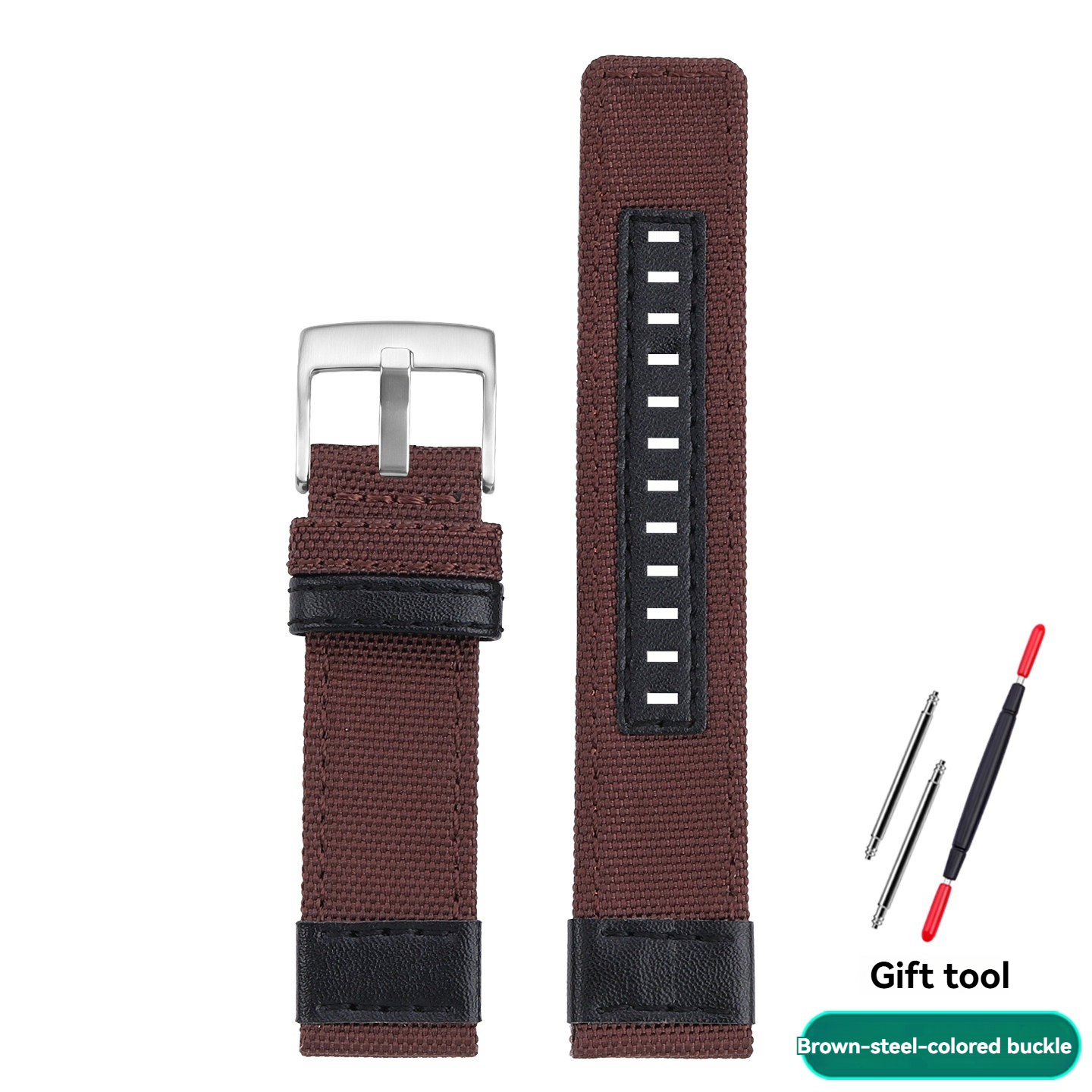 Breathable Woven Nylon Watch Band for Garmin Forerunner 255/265 & COROS Series