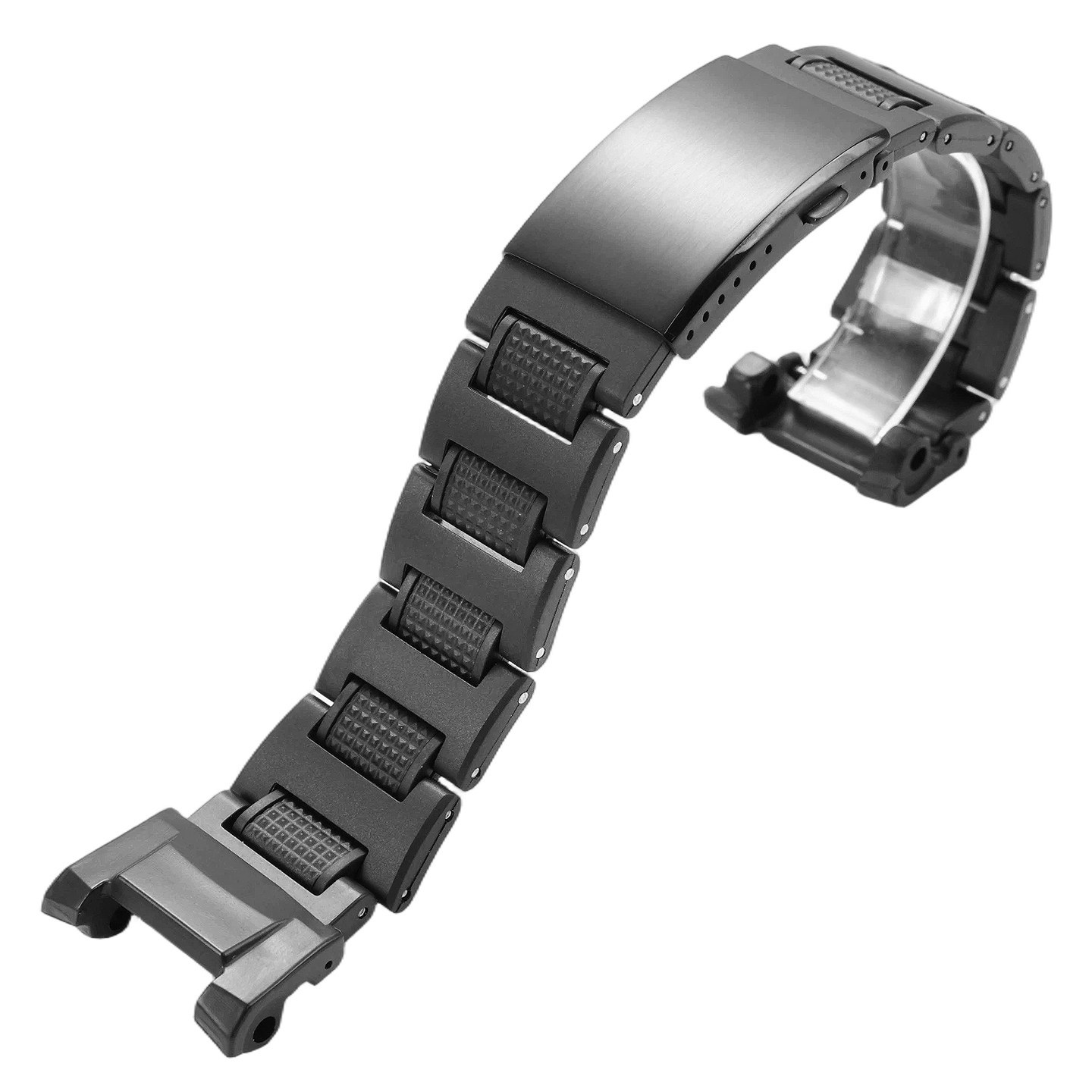 Lightweight Composite Steel Watch Band for Casio GWG-B1000 Mudmaster 3rd Gen