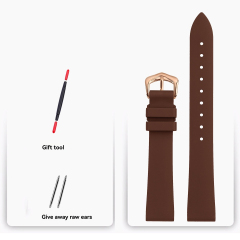 Dark Brown - Rose Gold