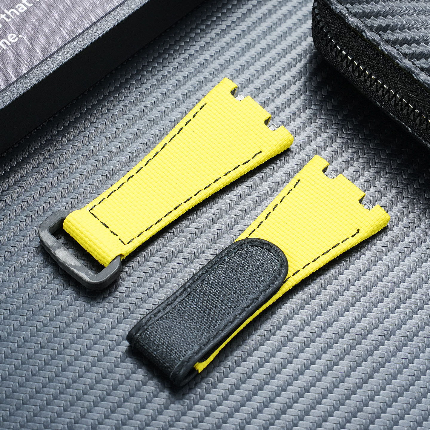 FKM Rubber Watch Band with Metal Quick Release for AP Royal Oak Offshore 26420