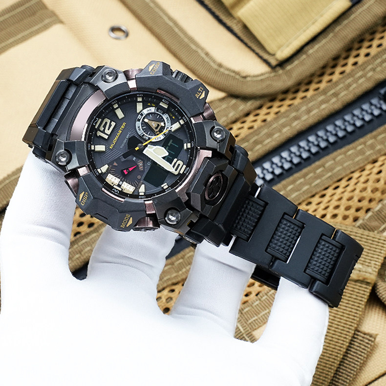 Lightweight Composite Steel Watch Band for Casio GWG-B1000 Mudmaster 3rd Gen