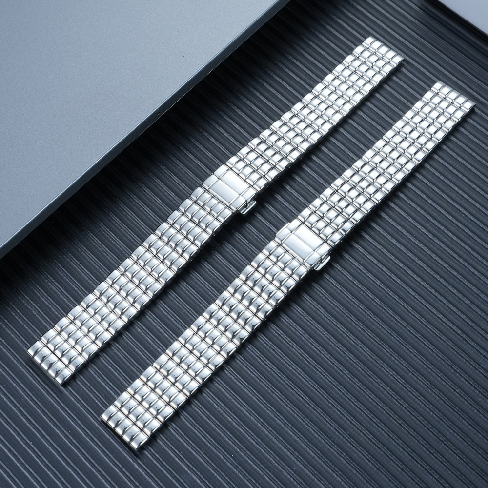 16mm Solid Stainless Steel Watch Band for Longines Mini DolceVita