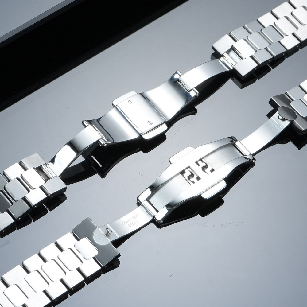 Solid Stainless Steel Watch Band for Bell & Ross BR05A BR05C-A523