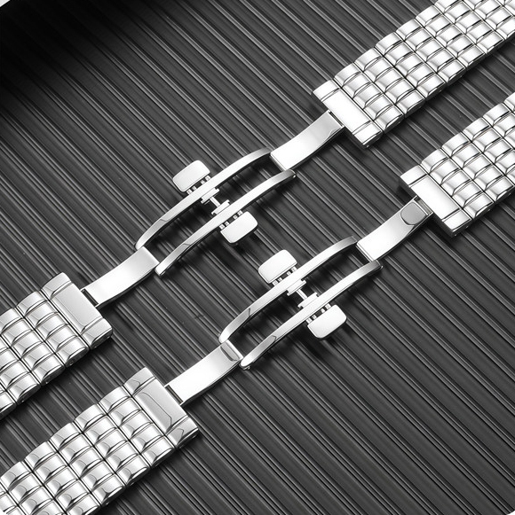 16mm Solid Stainless Steel Watch Band for Longines Mini DolceVita