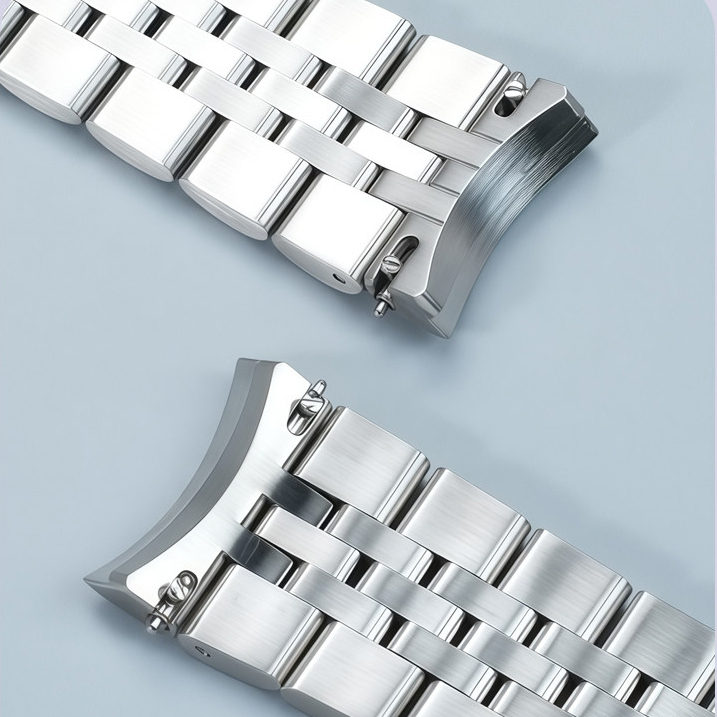 20mm Curved End Solid Stainless Steel Watch Band for Tissot T156.407 / T156.410A