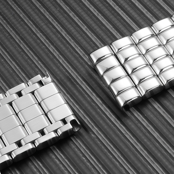 16mm Solid Stainless Steel Watch Band for Longines Mini DolceVita