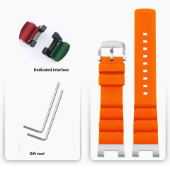Orange - Silver