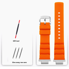Orange - Silver