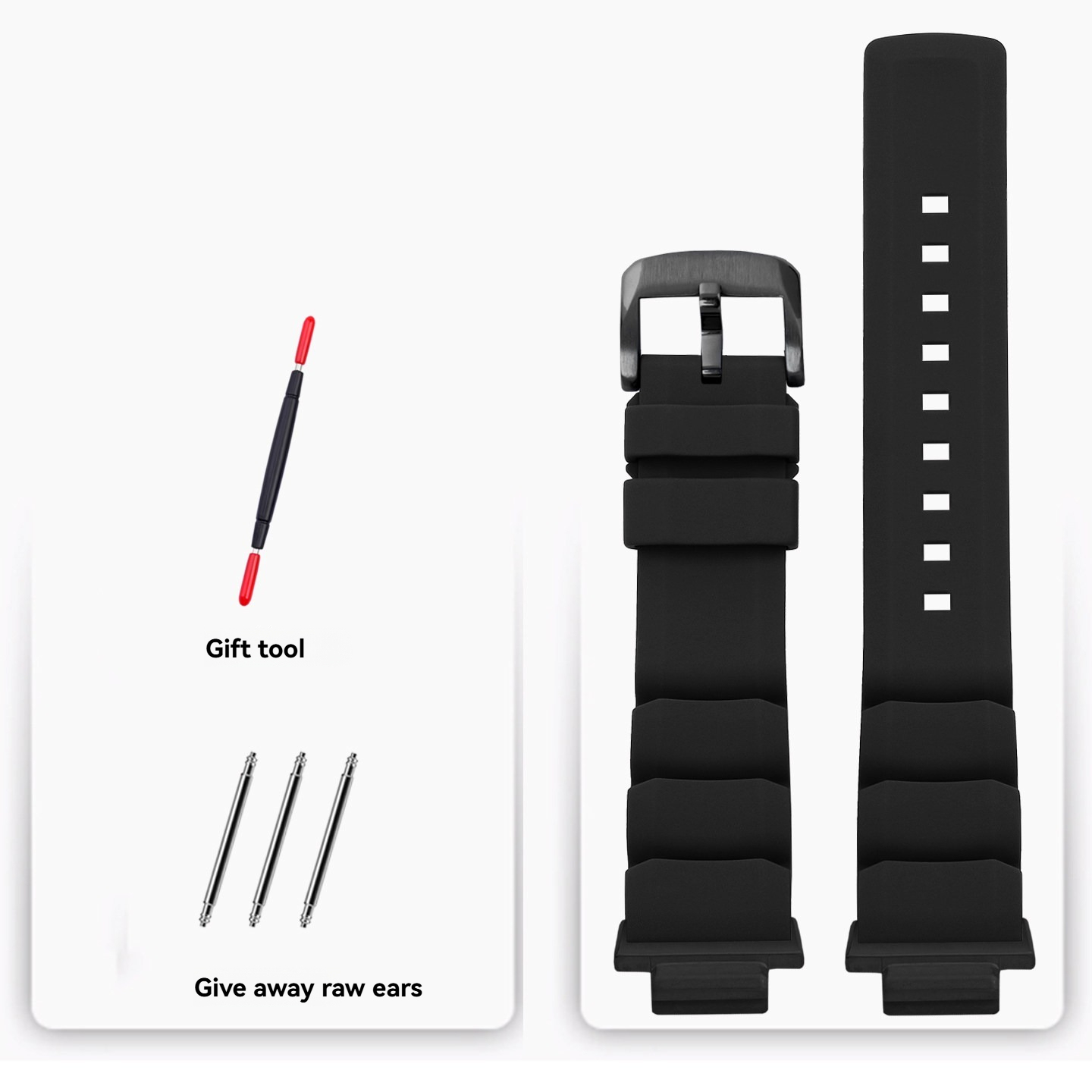 16mm Silicone Resin Watch Band for Casio G-SHOCK Square DW5600 / GW-B5600 / GW-M5610