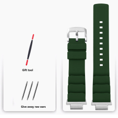 Dark Green - Silver