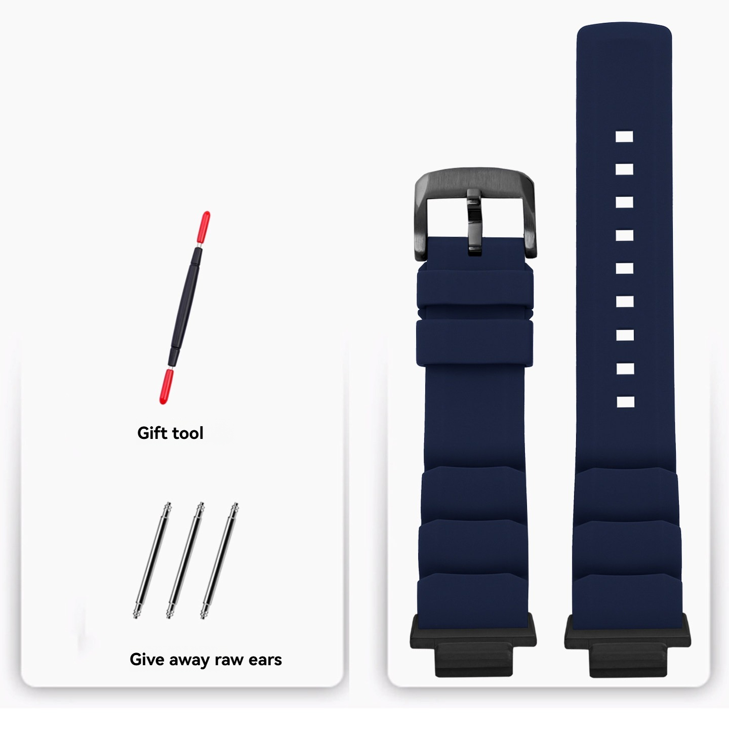 16mm Silicone Resin Watch Band for Casio G-SHOCK Square DW5600 / GW-B5600 / GW-M5610