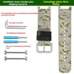 Camouflage Yellow Silver