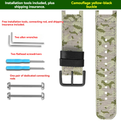 Camouflage Yellow Black