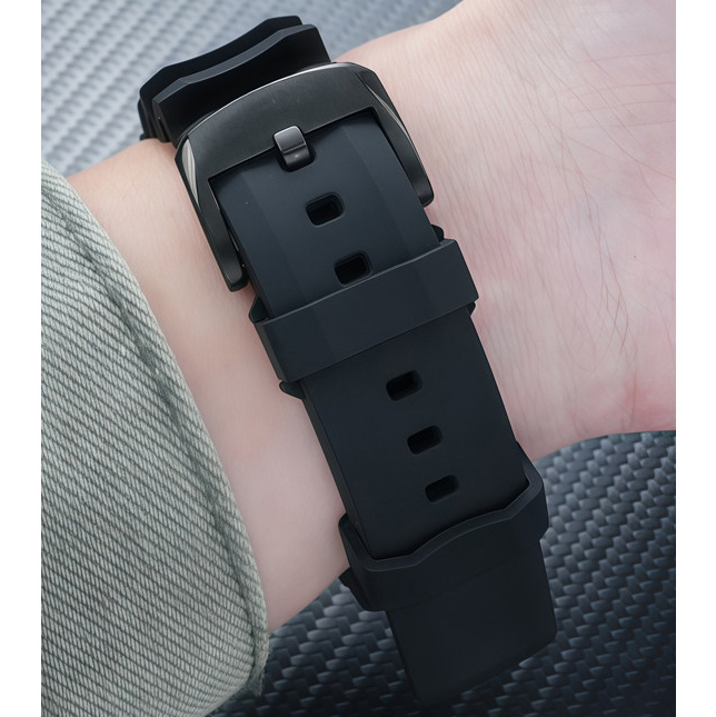 Silicone Resin Watch Band for Casio G-STEEL GST-W300G / GST-S130 / GST-B100