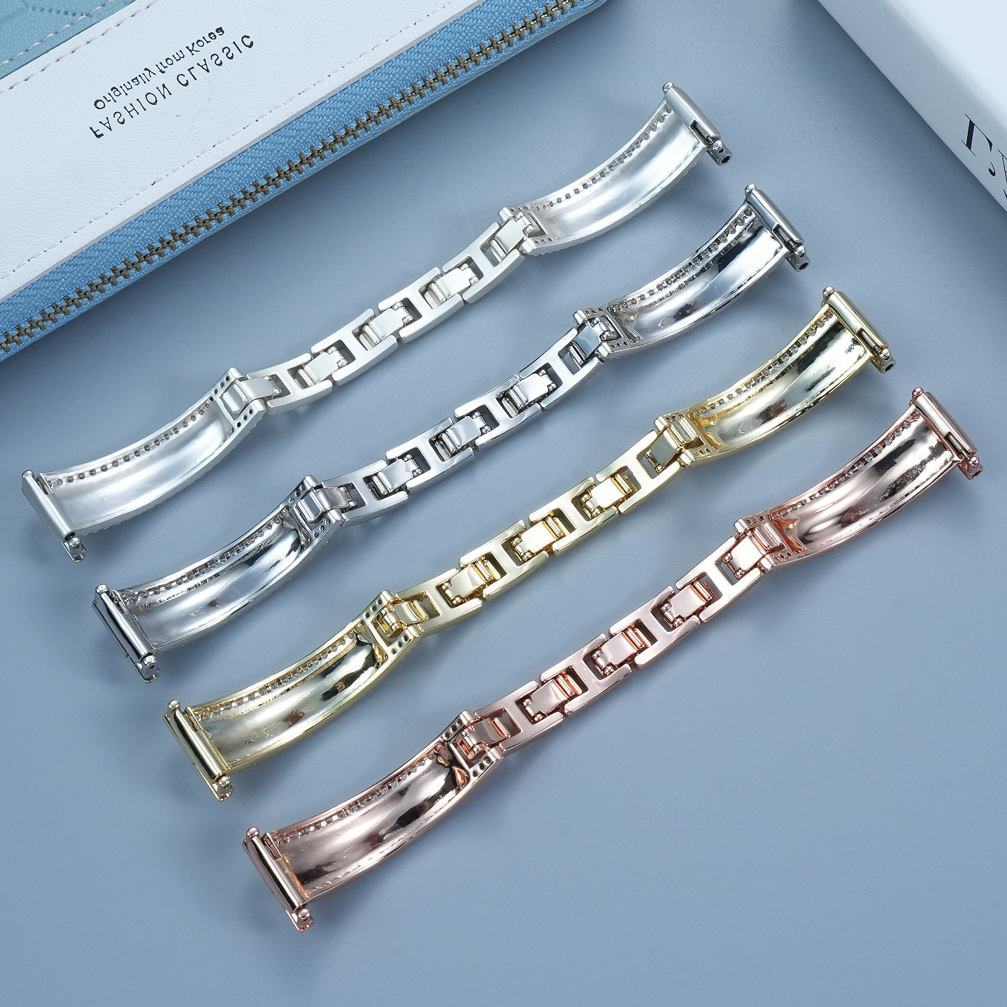 Quick Release Stainless Steel Watch Band for Casio SHEEN SHN-5010 / SHN-5012