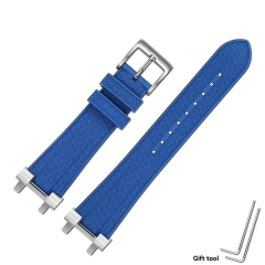 Sapphire Blue‑Silver