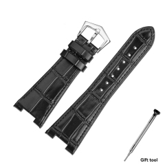 Black‑Silver Buckle‑No End Piece