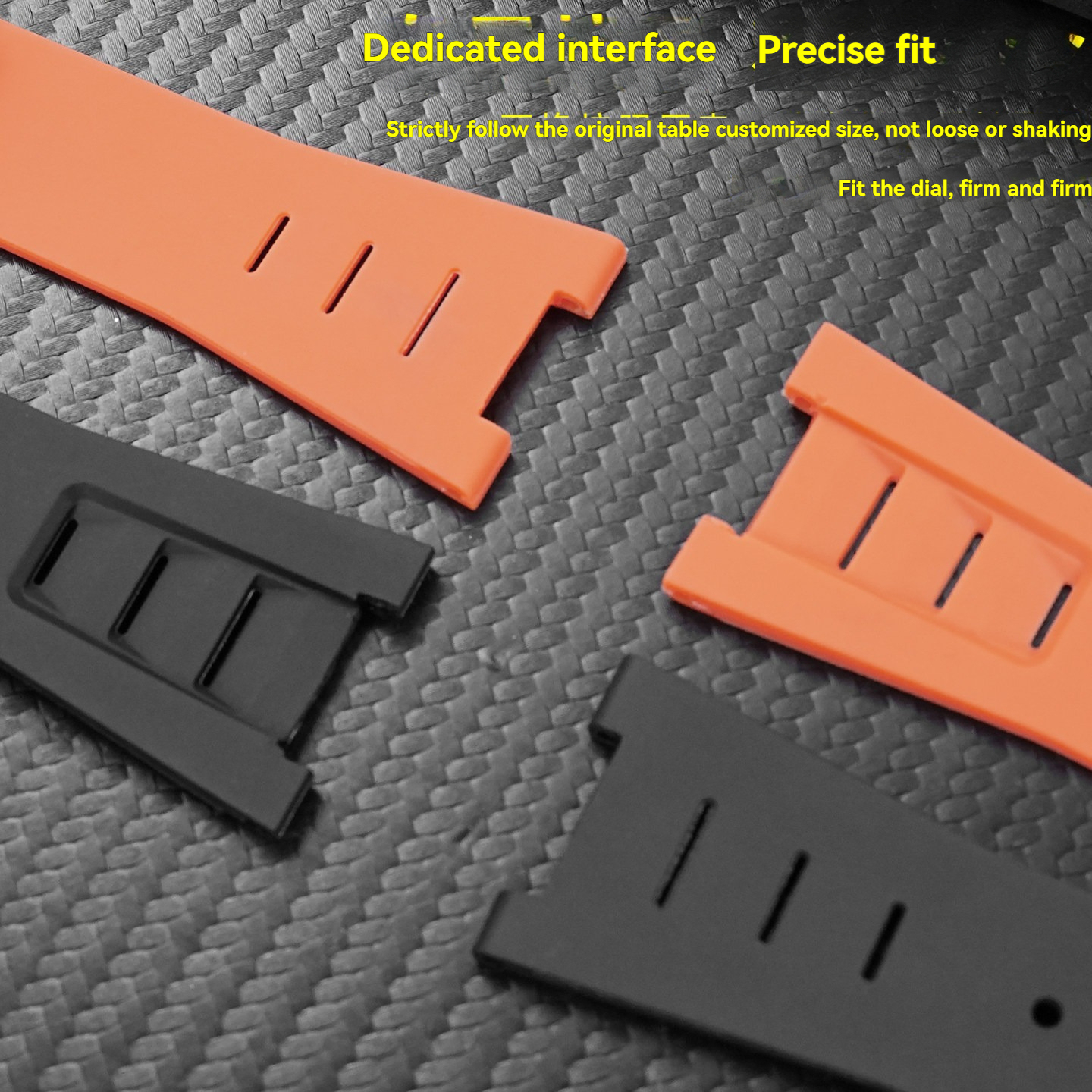 25mm Silicone Watch Band for Hamilton Khaki Navy Frogman H78716333