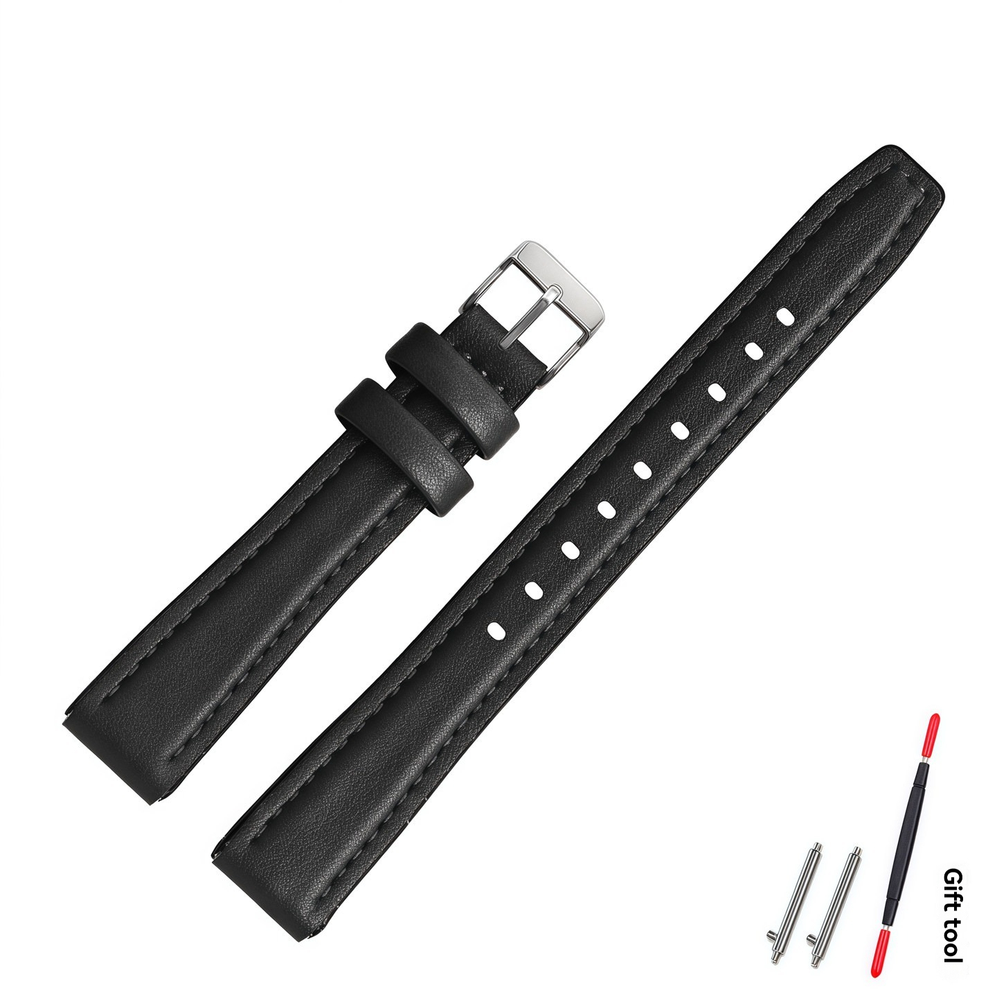Genuine Leather Watch Band for Tissot T013 Ladies' Collection