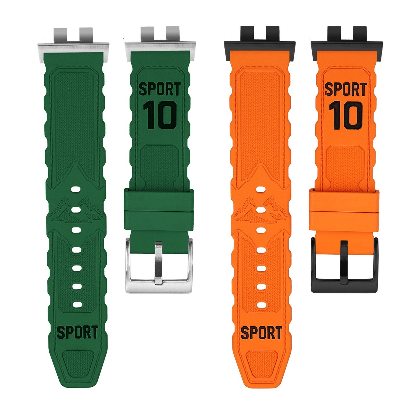 FKM Rubber Watch Band for Casio GMW-B5000