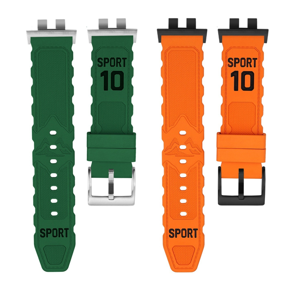 FKM Rubber Watch Band for Casio GMW-B5000
