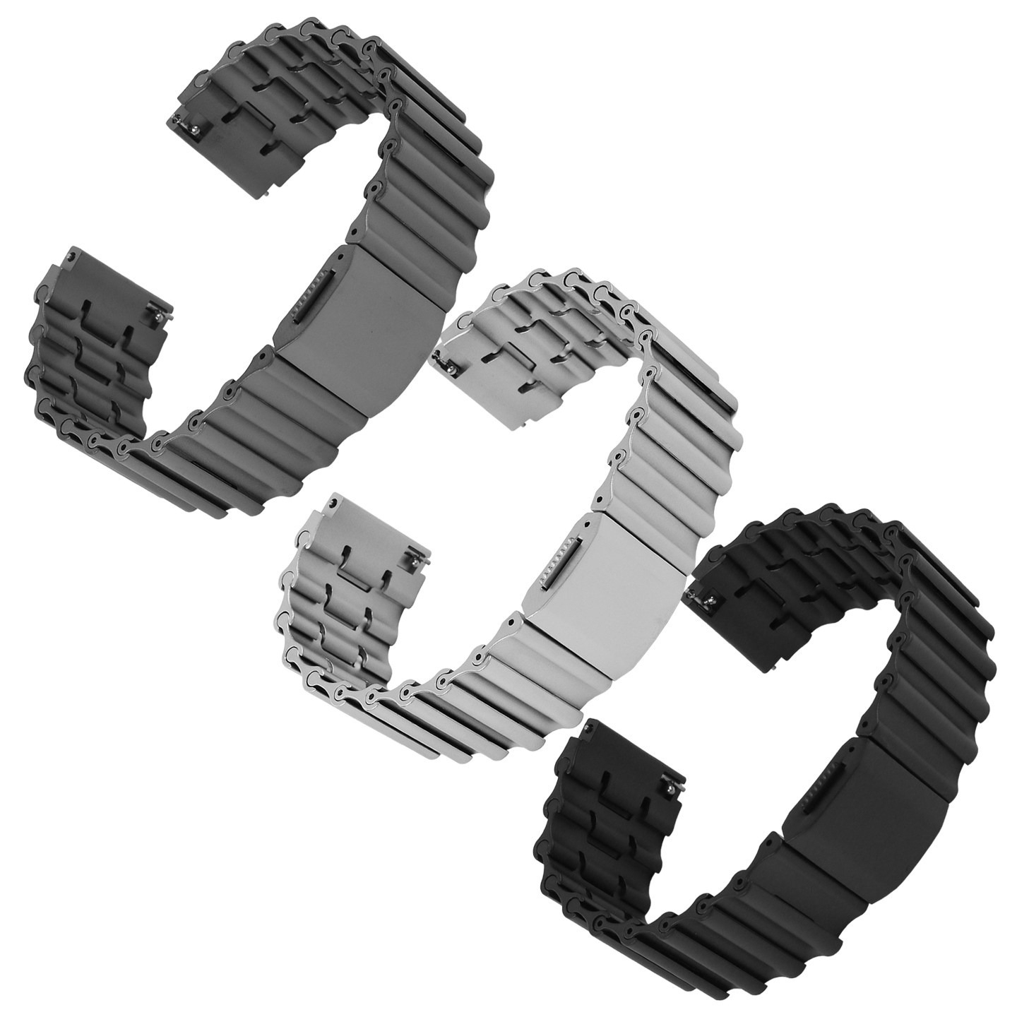 22mm Stainless Steel Watch Band for Huawei GT4 / GT5 / GT6 46mm & Ultimate