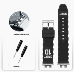 Black‑White Print‑Silver