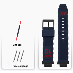 Blue‑Red Print‑Black