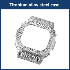 DW‑5600 Titanium Alloy Silver Watch Case