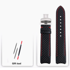 Black‑Red Stitch