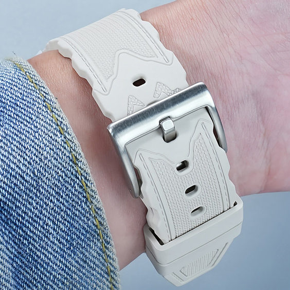 FKM Rubber Watch Band for Casio GMW-B5000