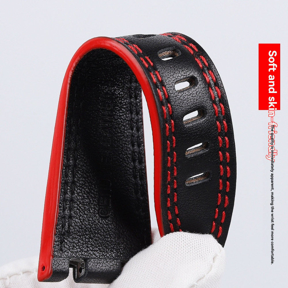 28mm Genuine Leather Watch Band for AP Royal Oak Offshore 26237 / 26703