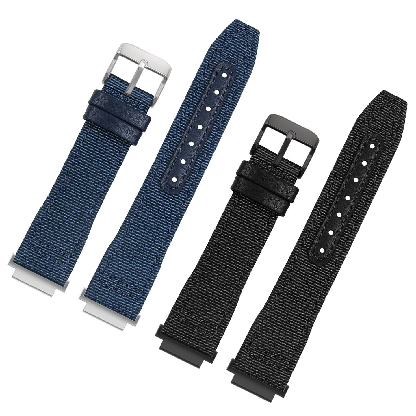 18mm Nylon Canvas Watch Band for Casio AE-1200 / AE-1300 / AE-1500 / A158 / A168