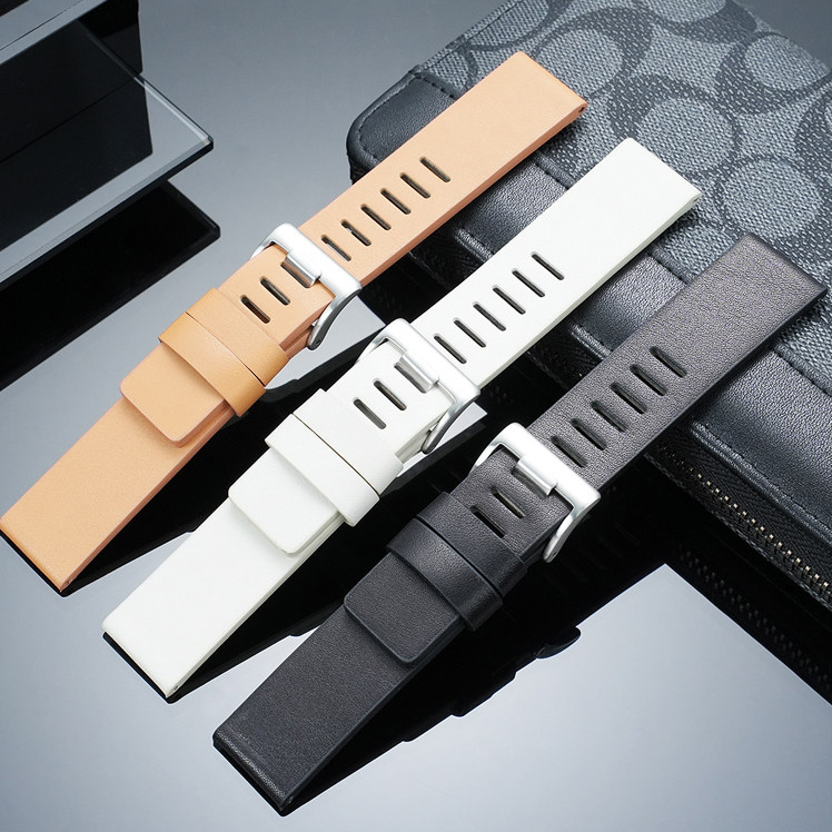 Genuine Leather Watch Band for Issey Miyake