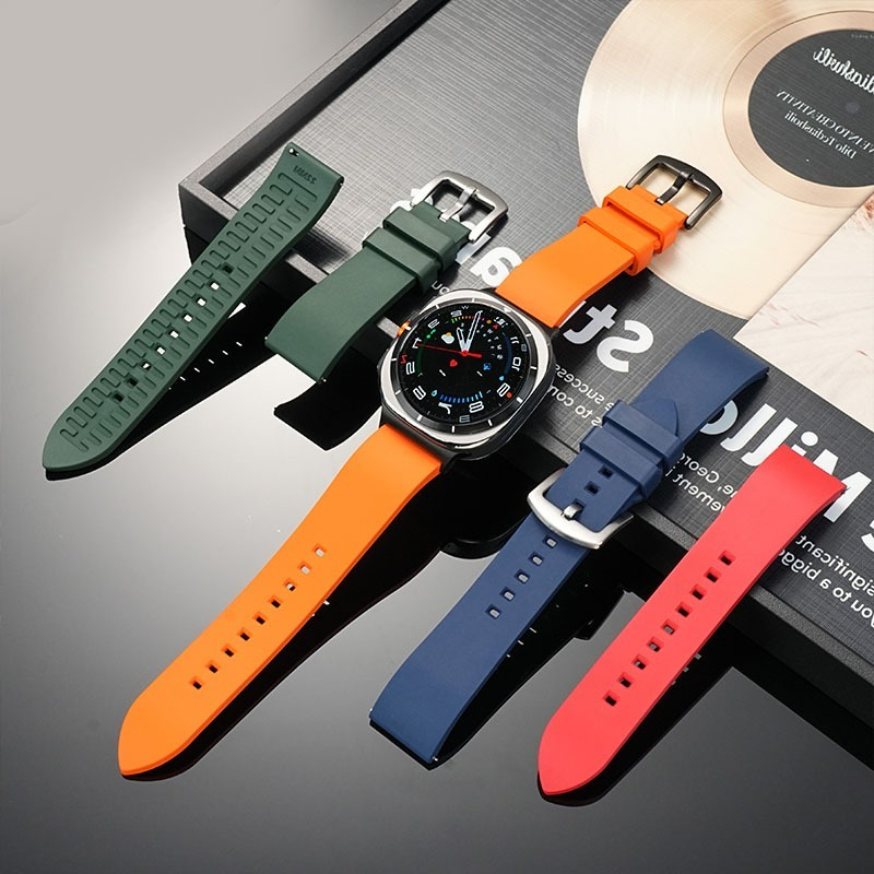 FKM Rubber Watch Band for Samsung Galaxy Watch Ultra 47mm