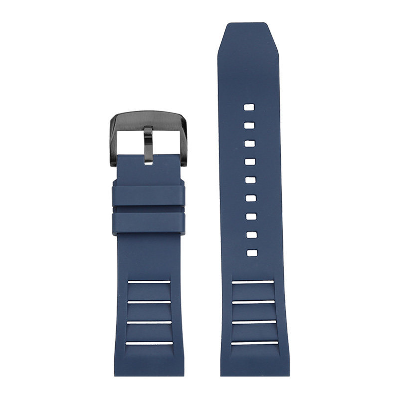 FKM Rubber Watch Band for Garmin Forerunner 245/255/645/955/158 / Venu 2 / COROS PACE 2