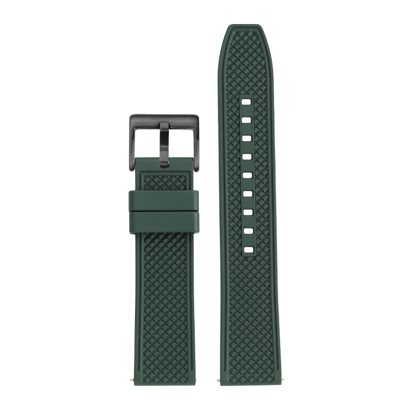 FKM Rubber Watch Band for Seiko Diver / SLA017 / SLA037 / 5 Sports / Presage