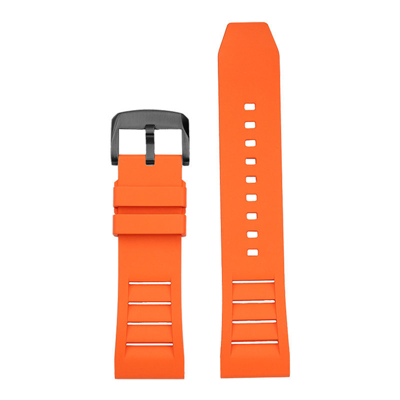 FKM Rubber Watch Band for Garmin Forerunner 245/255/645/955/158 / Venu 2 / COROS PACE 2