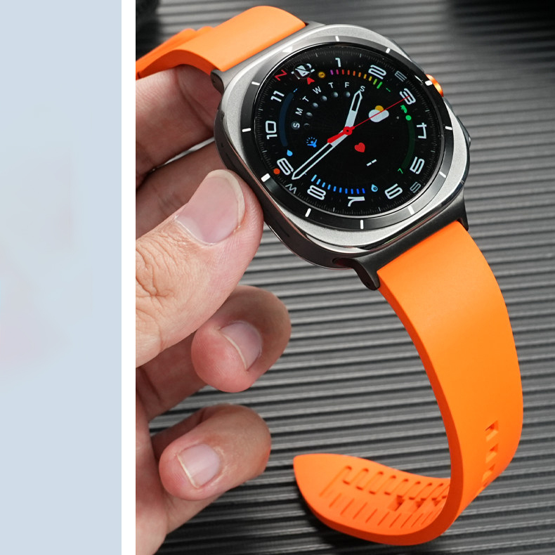 FKM Rubber Watch Band for Samsung Galaxy Watch Ultra 47mm